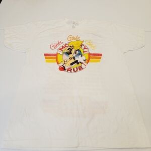 Motley Crue The Stadium Tour 2022 Official Merch Graphic Tee Size Large NEW!